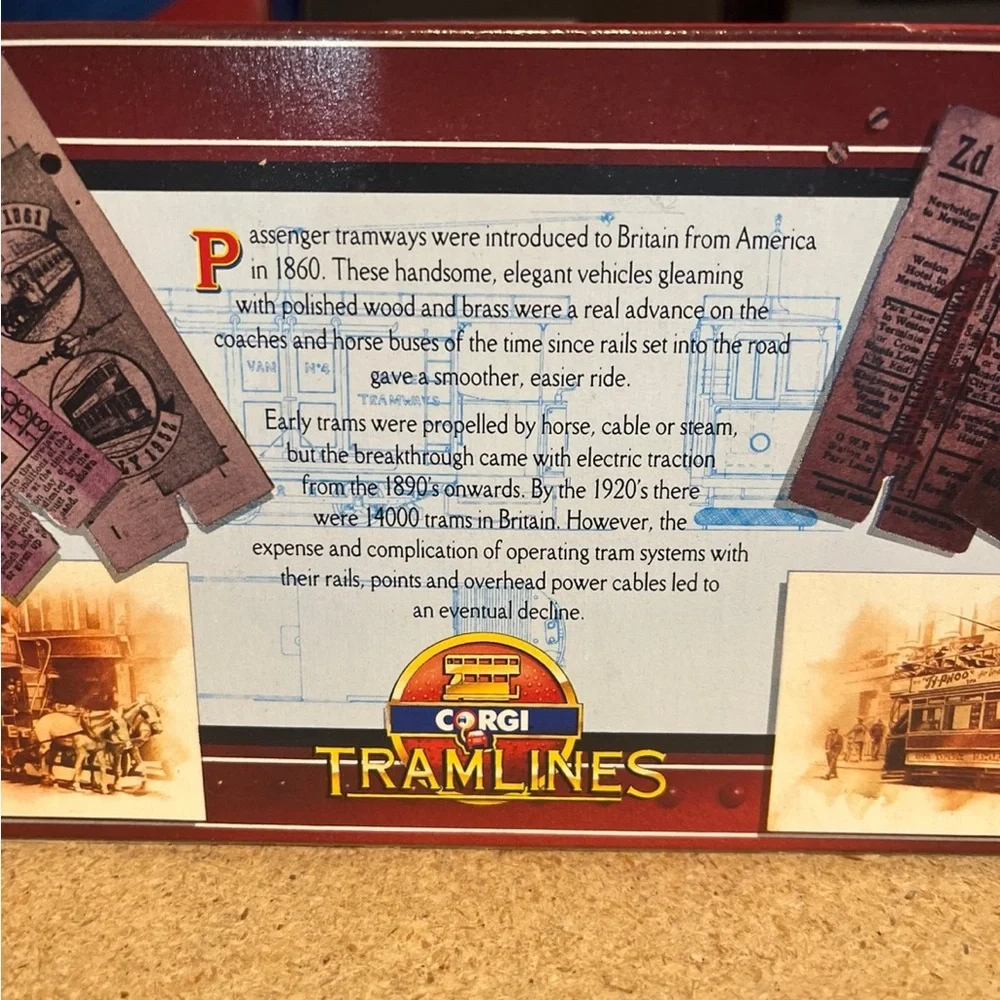 Corgi Tramlines Tram National Garden Festival Gateshead 1990 diecast toy